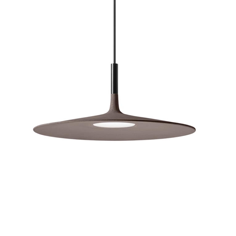 Suspension APLOMB LARGE Marron FOSCARINI