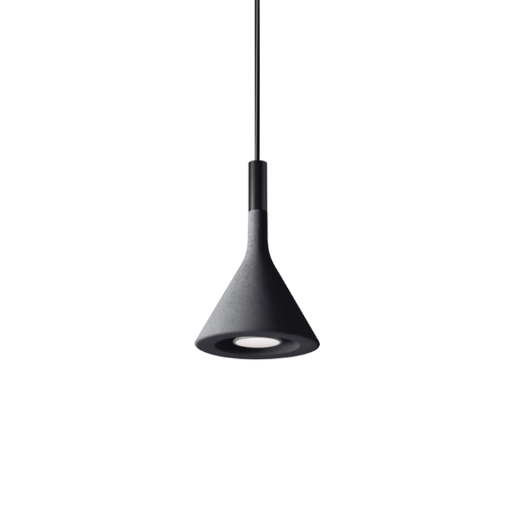 Suspension APLOMB MINI Anthracite FOSCARINI