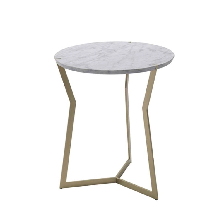 Table d'appoint guéridon STAR Or COEDITION