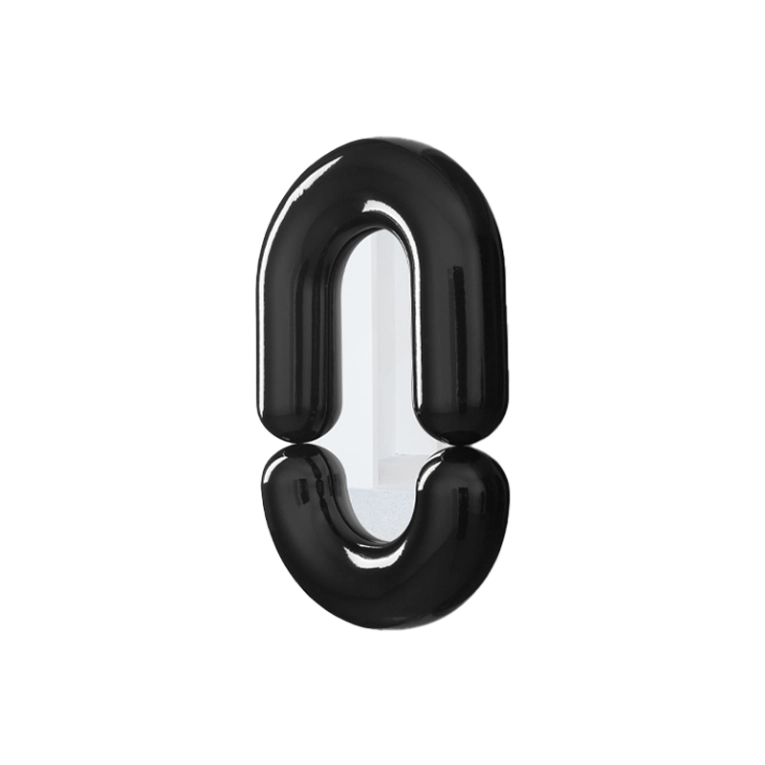 Miroir Miroir ZODIAC M Noir MOUSTACHE