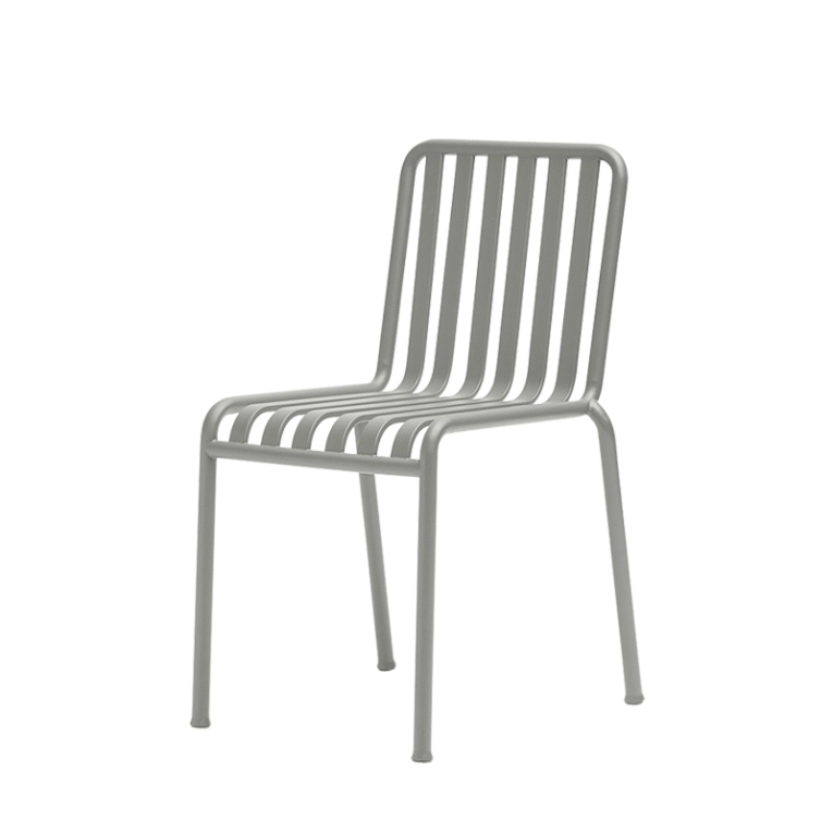 Chaise extérieur PALISSADE Gris clair HAY
