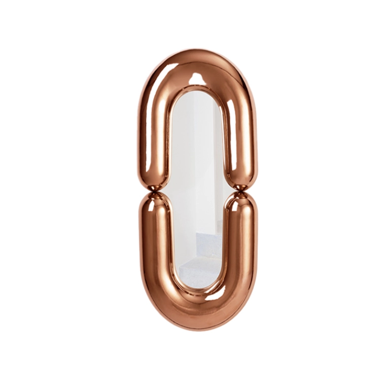 Miroir Miroir ZODIAC L Cuivre MOUSTACHE