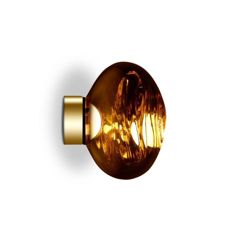 Applique MELT MINI SURFACE LED Or TOM DIXON