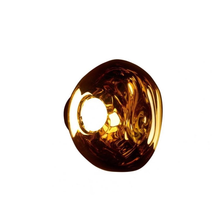 Applique MELT MINI SURFACE LED Or TOM DIXON