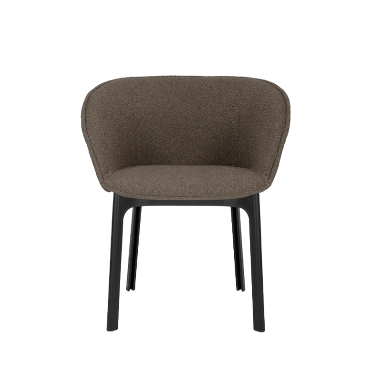 Chaise CHARLA Orsetto Orsetto marron KARTELL