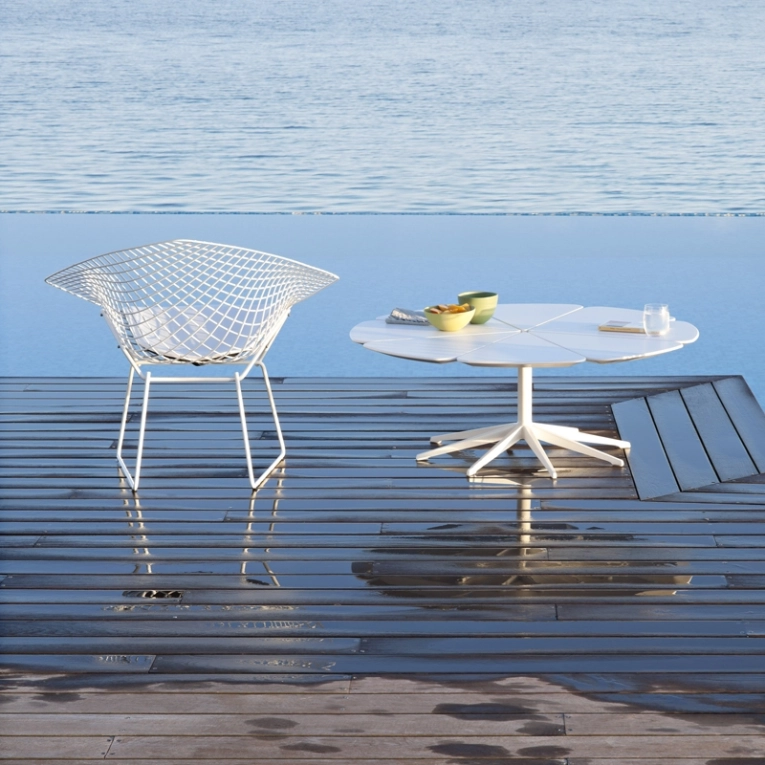 Fauteuil DIAMANT Chrome KNOLL