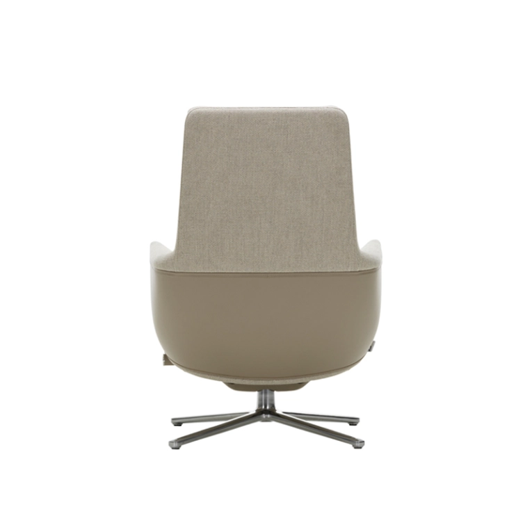 Fauteuil GRAND RELAX Tissu Beige gris 03/ sable 07 VITRA