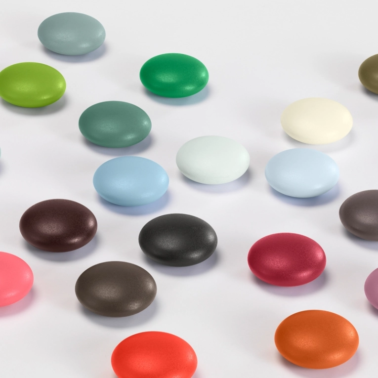 Objet pratique Set de 5 aimants MAGNET DOTS Clair VITRA