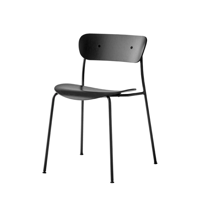 Chaise PAVILION AV1 Noir AND TRADITION