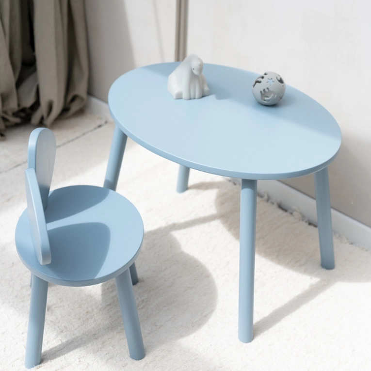 Table enfant Chaise et table MOUSE SET 2 à 5 ans Bleu NOFRED