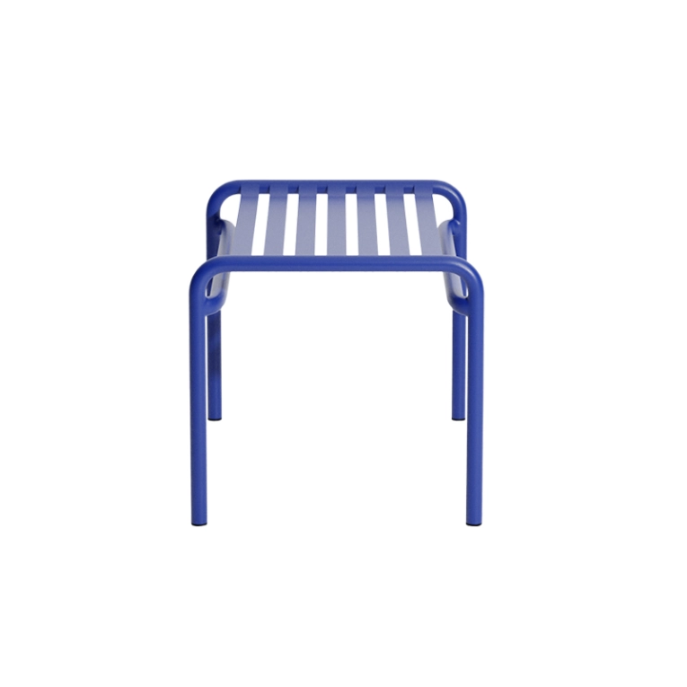 Tabouret extérieur WEEK-END repose-pieds Bleu PETITE FRITURE