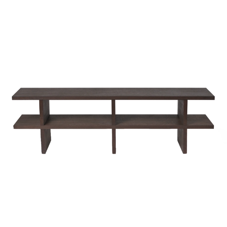 Banc KONA Chêne teinte foncée FERM LIVING