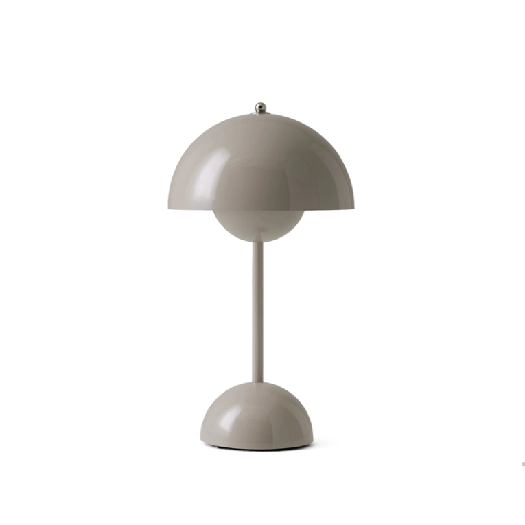Lampe à poser FLOWERPOT VP9 sans fil Beige gris AND TRADITION