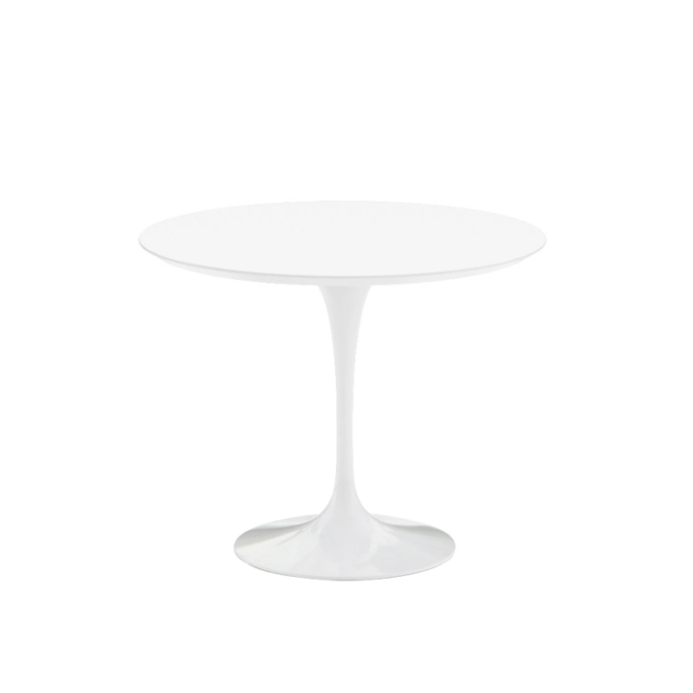 Table SAARINEN plateau stratifié Blanc KNOLL