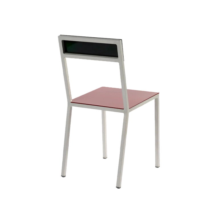 Chaise ALU Bordeaux/ vert VALERIE OBJECTS