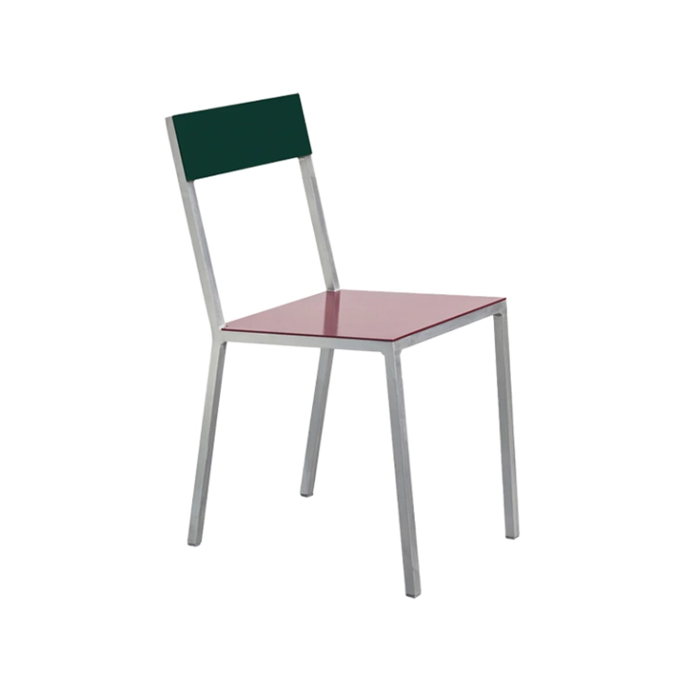 Chaise ALU Bordeaux/ vert VALERIE OBJECTS
