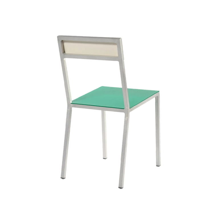 Chaise ALU Vert/ blanc VALERIE OBJECTS