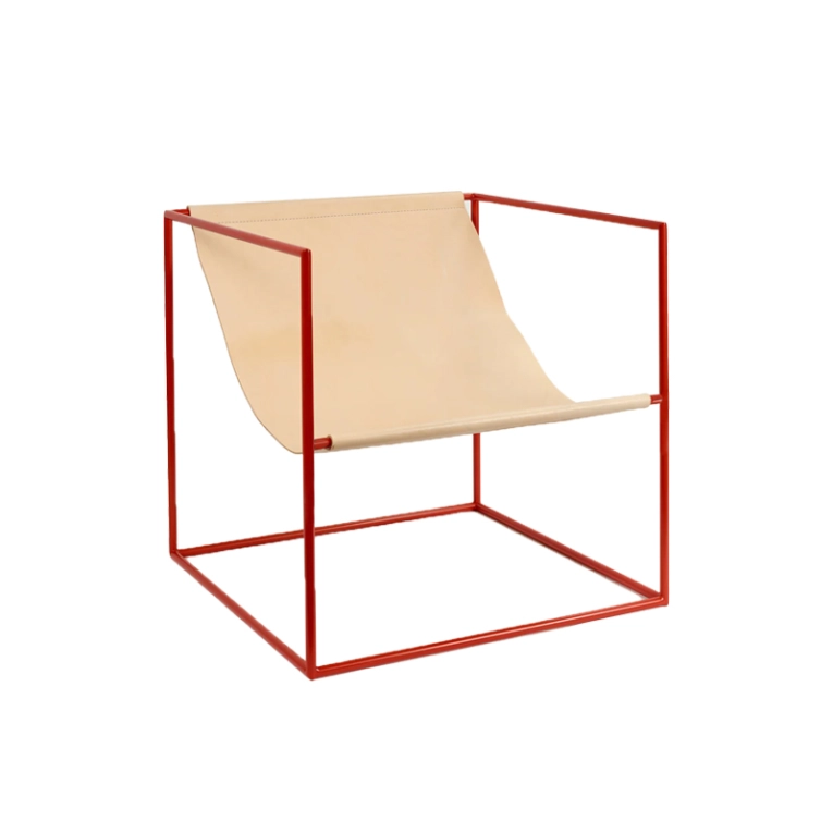 Fauteuil SOLO SEAT Rouge VALERIE OBJECTS