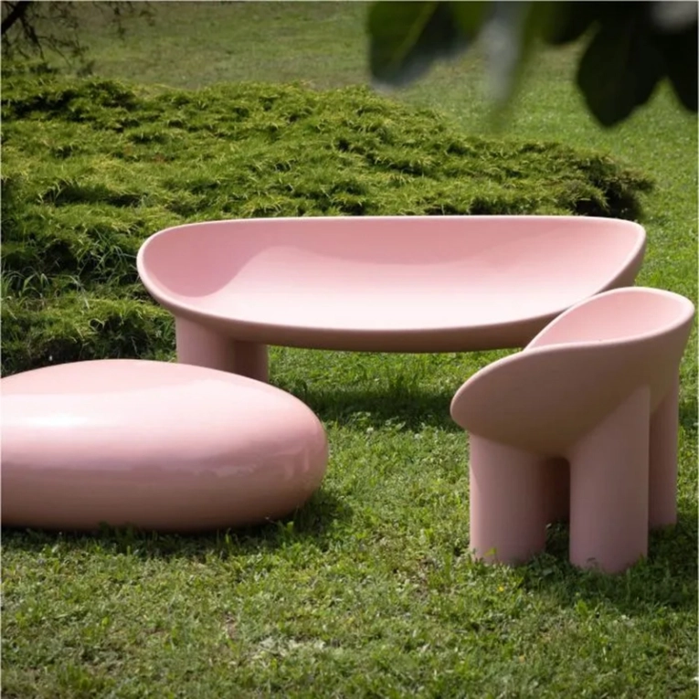 Canapé Canapé ROLY POLY Rose DRIADE