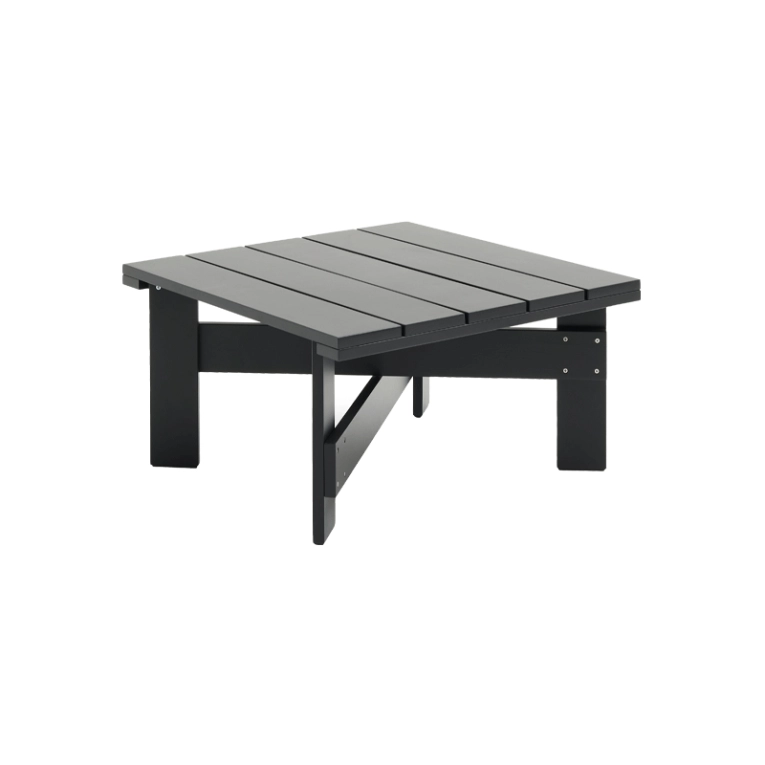 Table basse CRATE 75x75 Noir HAY