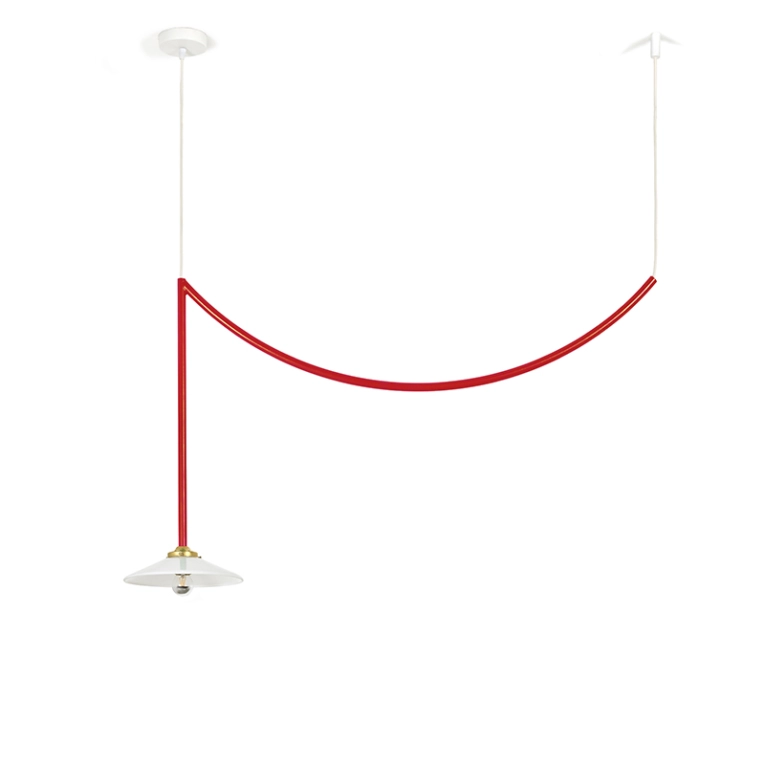 Suspension CEILING LAMP N°5 Rouge VALERIE OBJECTS