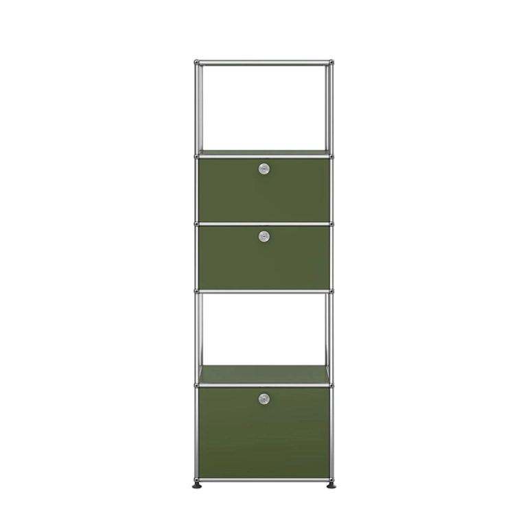 Meuble de rangement USM HALLER M52 Vert olive USM HALLER