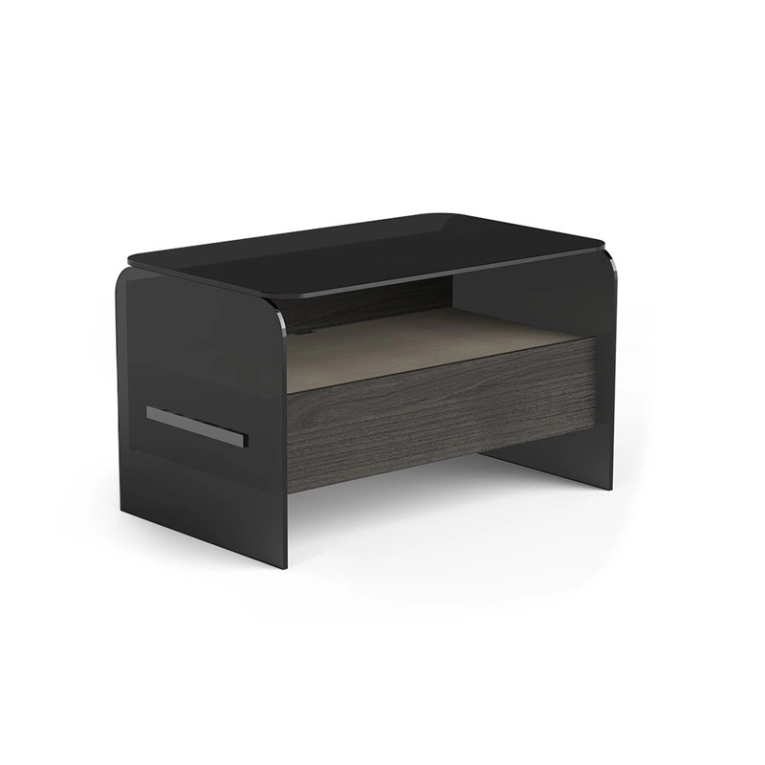Meuble de rangement HOLLY COMODINO Gris smoke GALLOTTI & RADICE