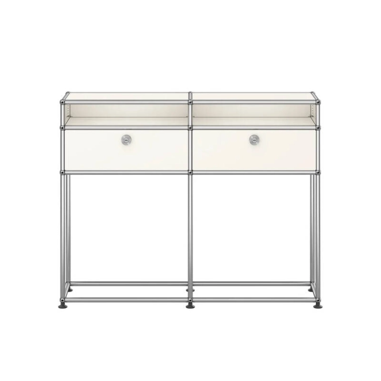 Console USM HALLER M51 Blanc pur USM HALLER