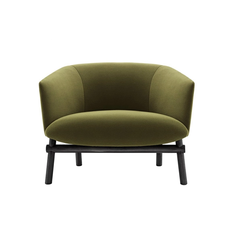 Fauteuil LIVRE Vert moss 7307 GALLOTTI & RADICE