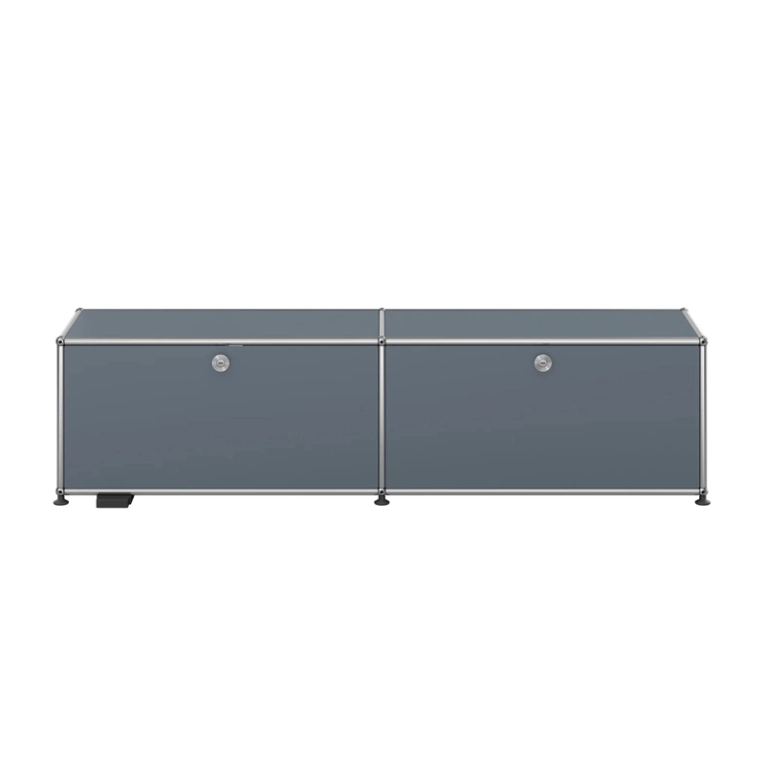 Meuble de rangement USM HALLER E M59 Gris moyen USM HALLER