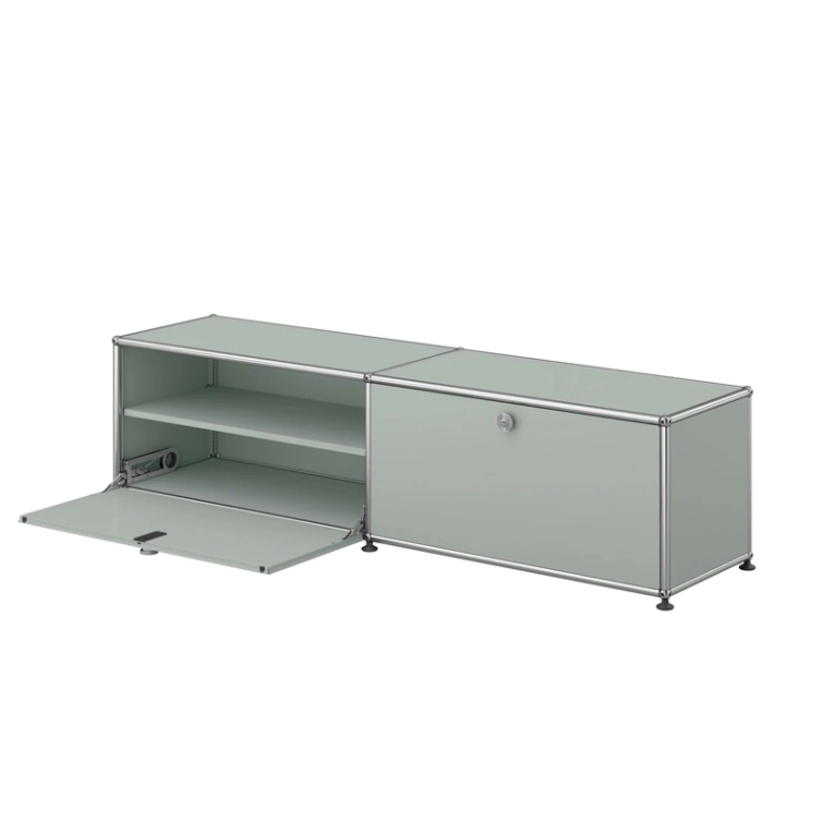 Meuble de rangement USM HALLER E M59 Vert olive USM HALLER