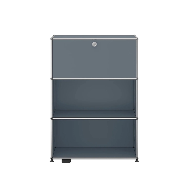 Meuble de rangement USM HALLER E M58 Gris moyen USM HALLER