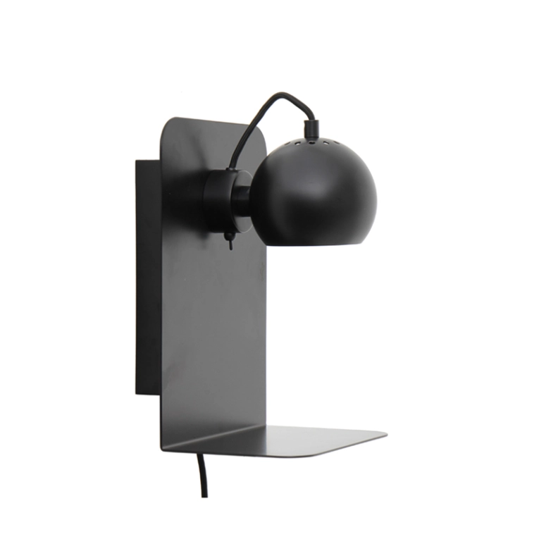 Applique BALL USB Noir mat FRANDSEN