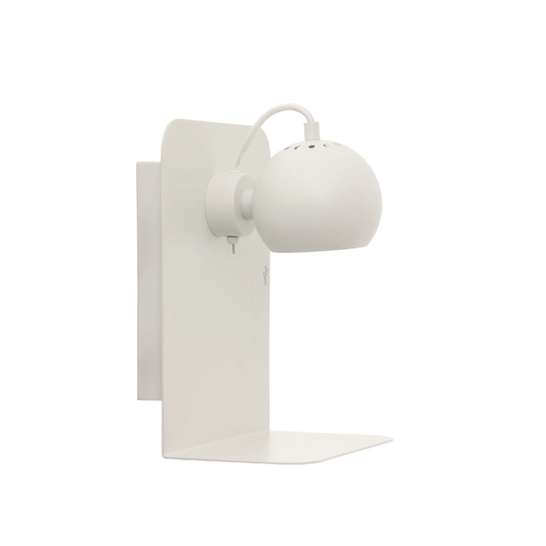 Applique BALL USB Blanc mat FRANDSEN