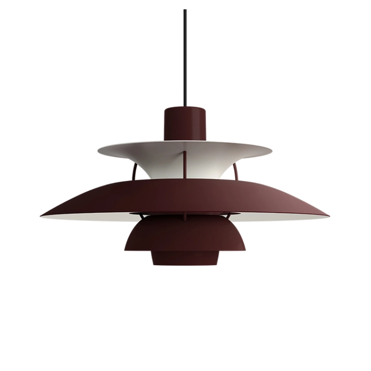 Suspension PH 5 Monochrome Burgundy LOUIS POULSEN