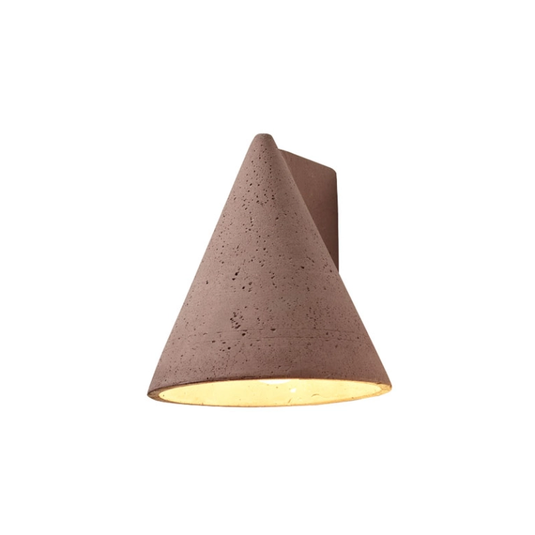 Applique CONCRETE PRIMARY SHAPE 1 Rouge brique SERAX