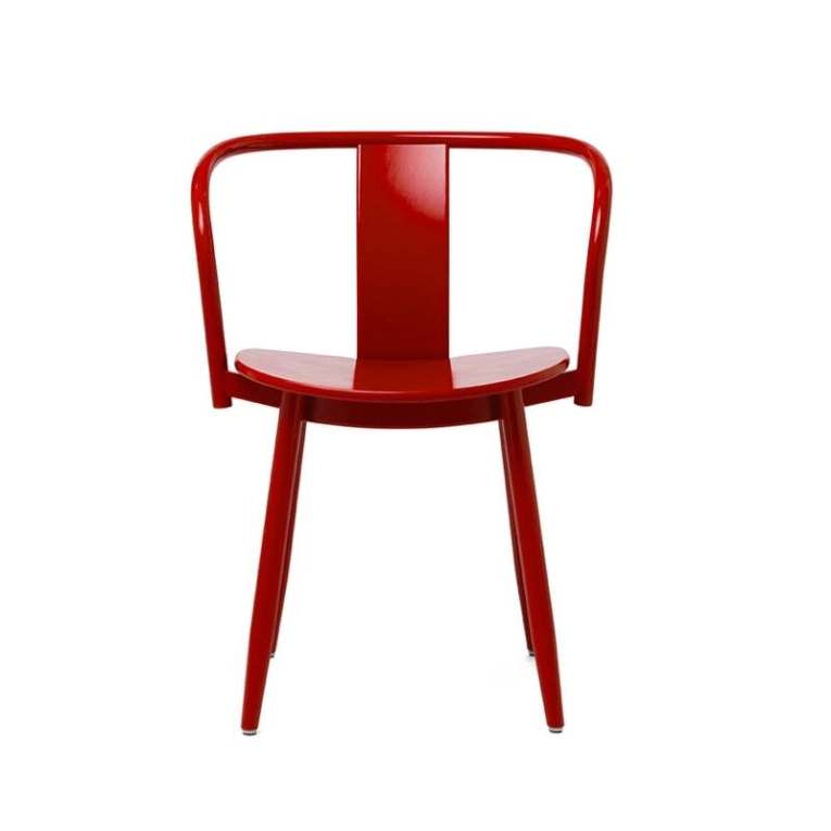 Chaise ICHA CHAIR Rouge MASSPRODUCTIONS