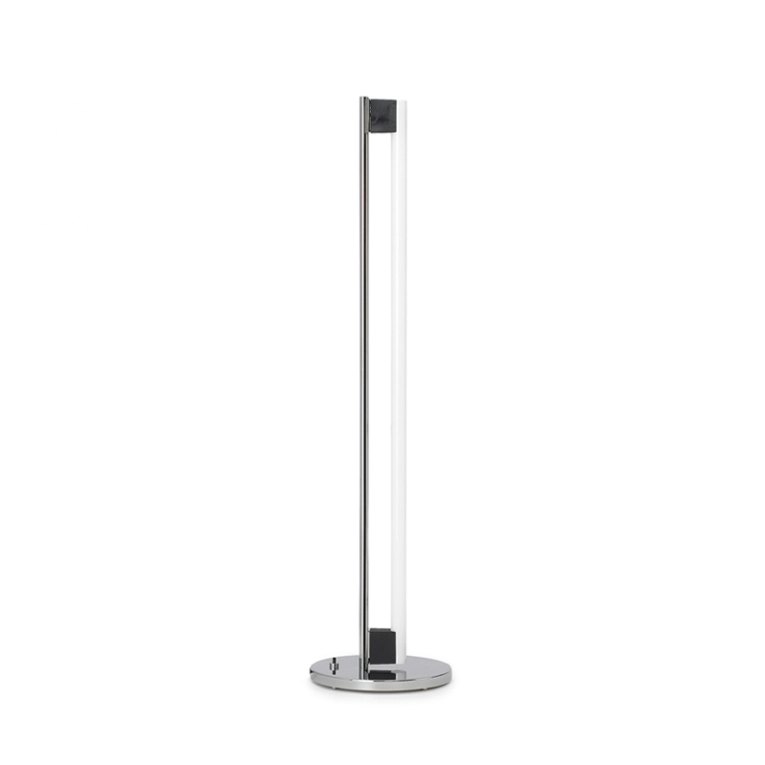 Lampadaire TUBE LIGHT Chrome CLASSICON