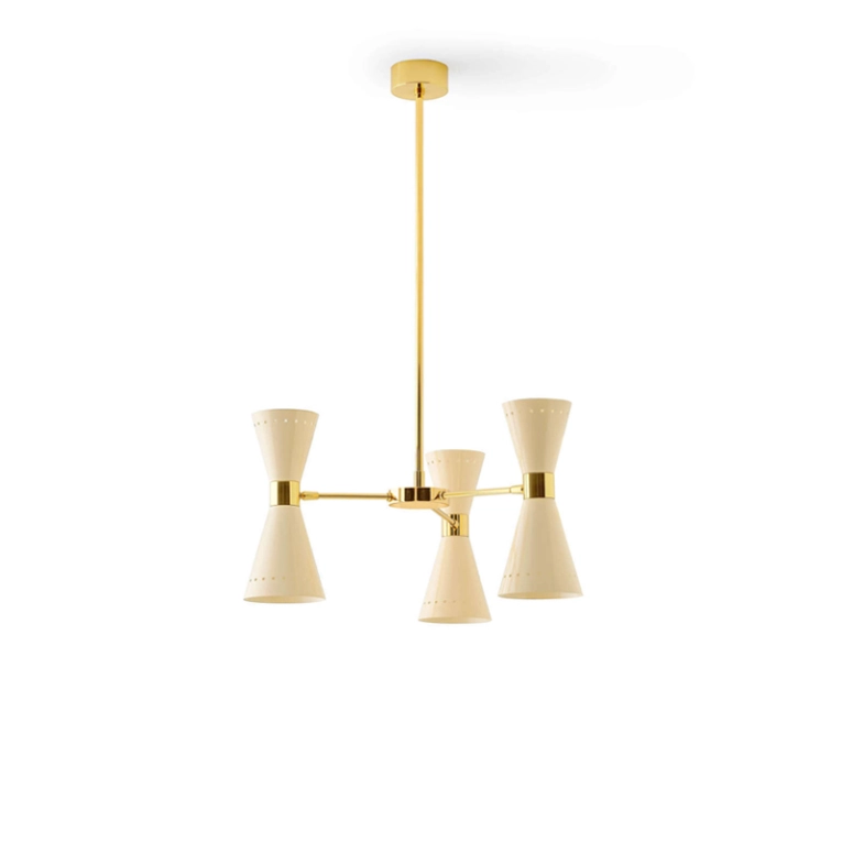 Suspension MEGAFONO Ø 53 Ivoire STILNOVO