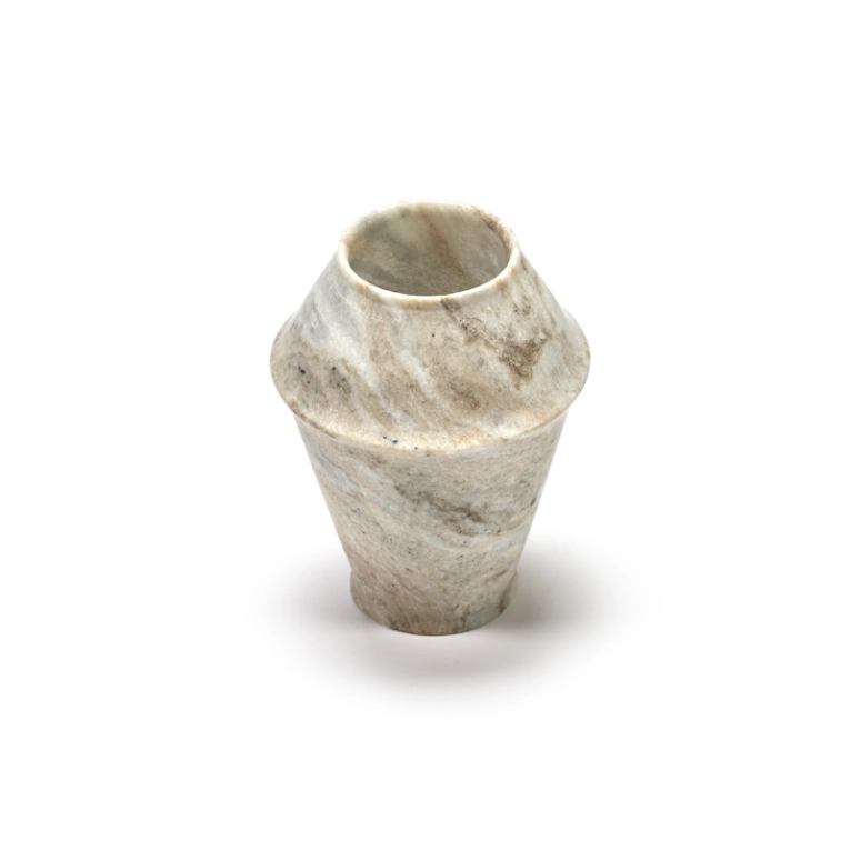 Vase Vase DUNE 2 Marbre marron clair SERAX