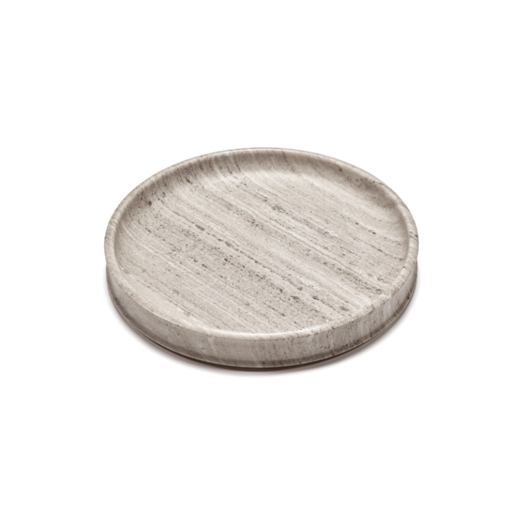 Plateau, plat Plat DUNE M Beige SERAX