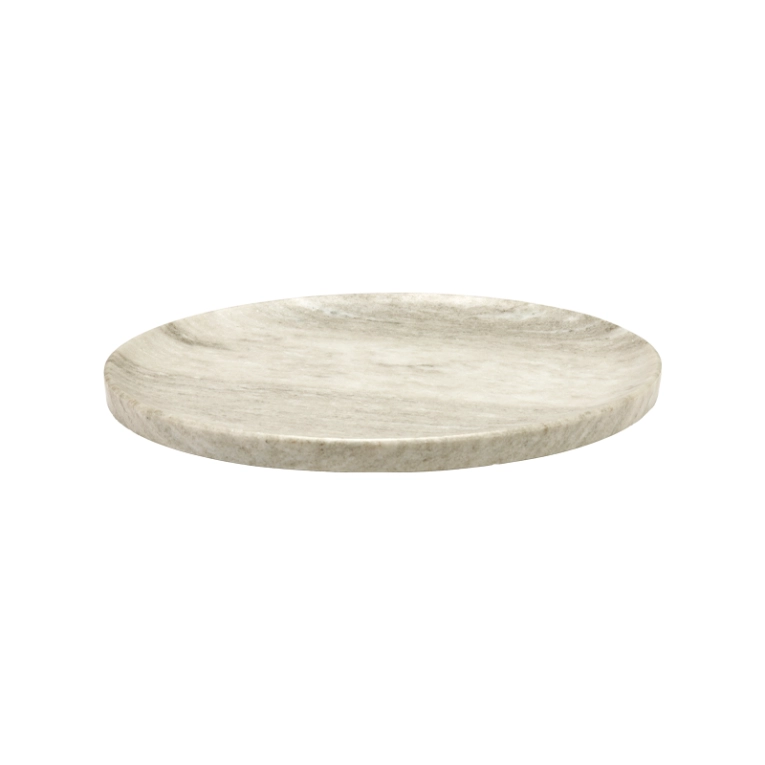 Assiette Plat OVAL DUNE Marron clair SERAX