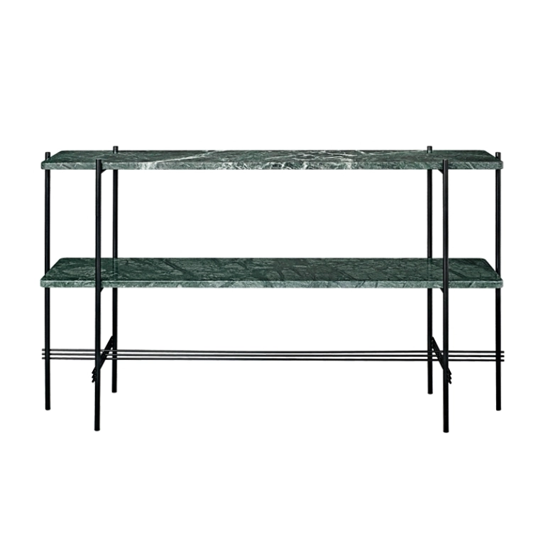 Console TS H 72 Marbre Guatemala vert GUBI