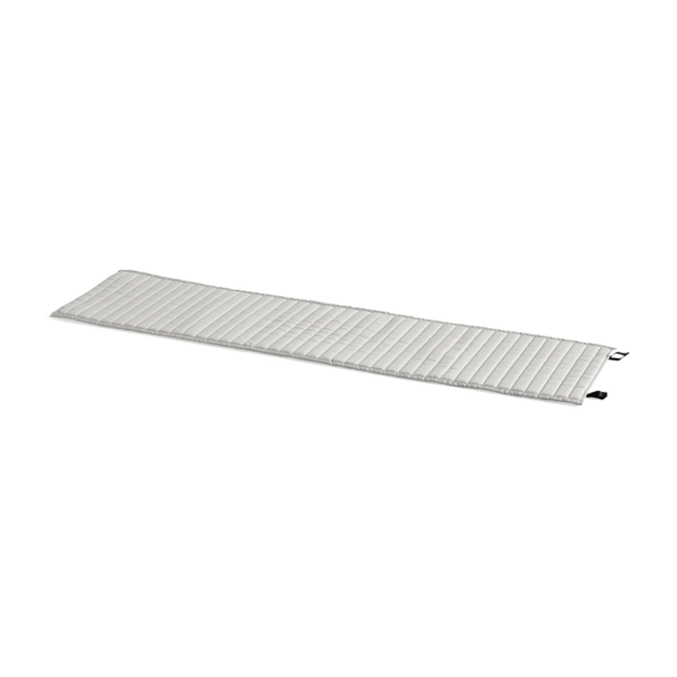 Accessoire extérieur Coussin matelassé pour chaise longue PALISSADE Gris clair HAY