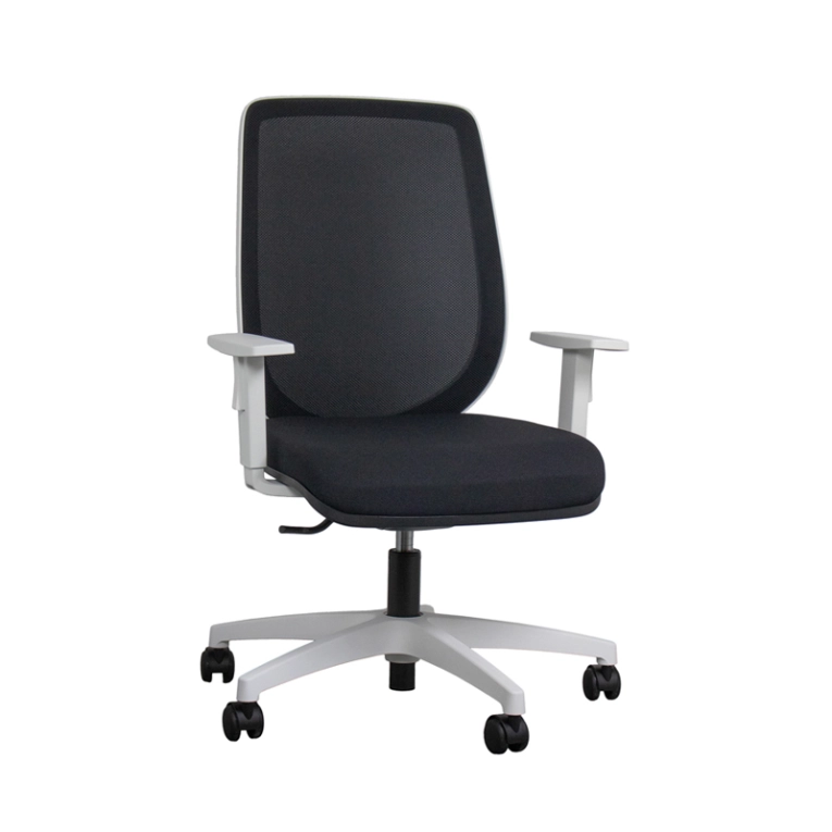 Fauteuil de bureau NEW LINE WHITE Blanc/ noir SILVERA PRO