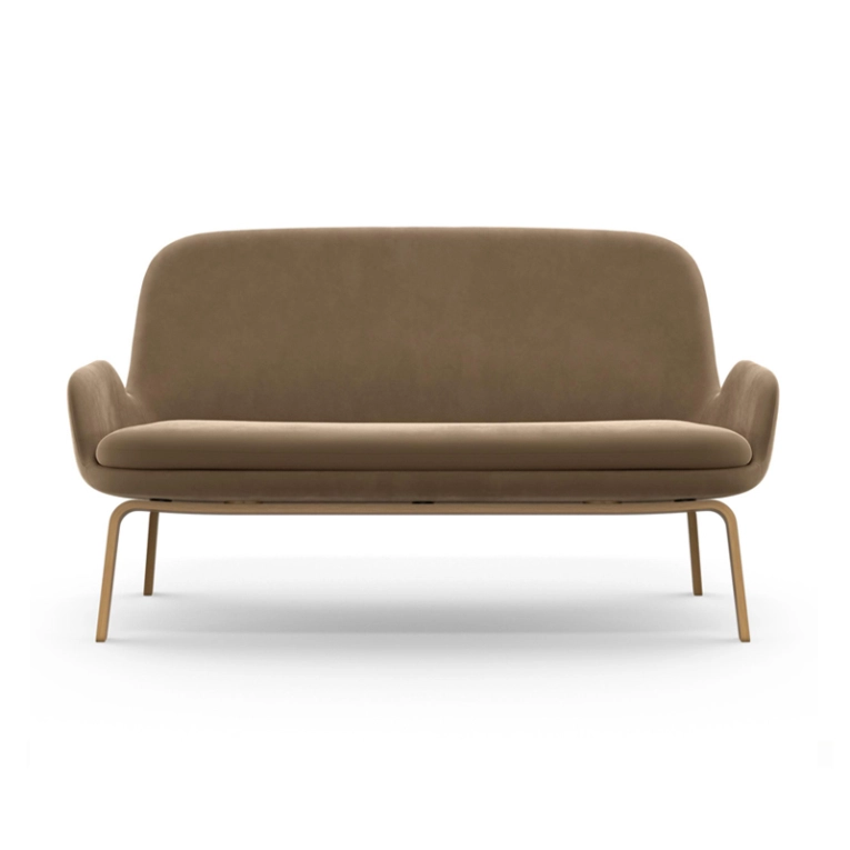 Canapé ERA SOFA pieds bois City Velvet 77 Normann Copenhagen