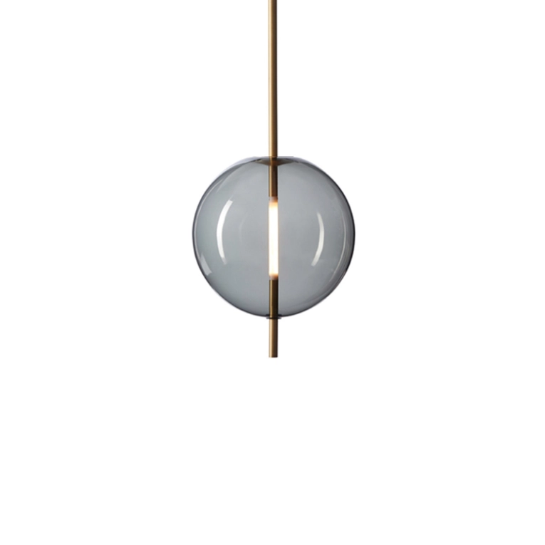 Suspension KANDINSKY 30 Gris/ laiton  PHOLC