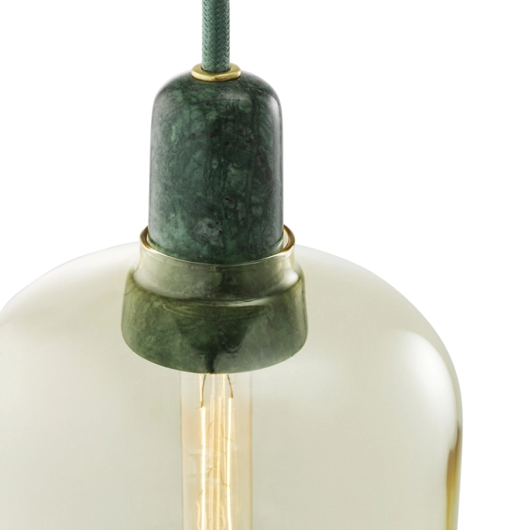 Suspension AMP Small Or/ marbre vert Normann Copenhagen