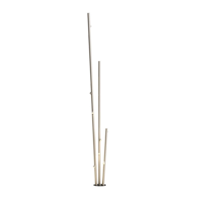 Luminaire extérieur Lampadaire BAMBOO 4812 Blanc cassé VIBIA