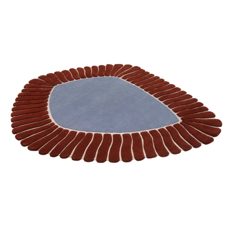 Tapis Tapis M'AMA NON M'AMA LARGE Moka/Lila CC-TAPIS